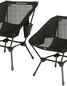 ROCK CLOUD Portable Camping Chair Ultralight Folding Chairs Outdoor for Camp Hiking Backpacking Lawn Beach Sports