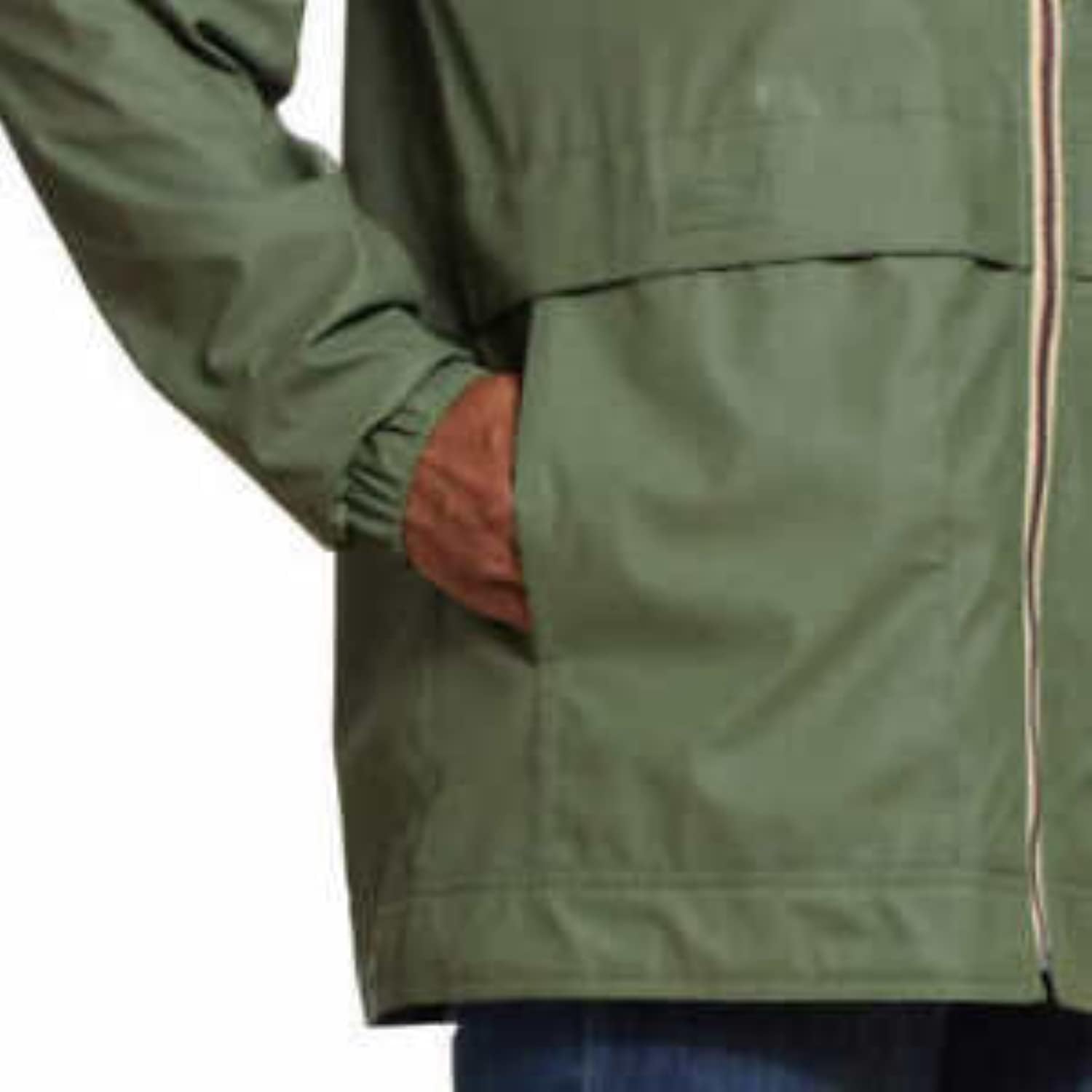 Vintage Womens Rain Slicker Jacket (Clover, X-Small) - Image 3